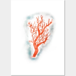 Coral Design Posters and Art